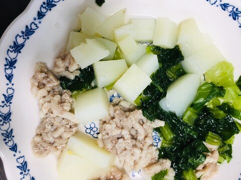 ⁑離乳食カミカミ期⁑ひき肉の野菜サラダ煮